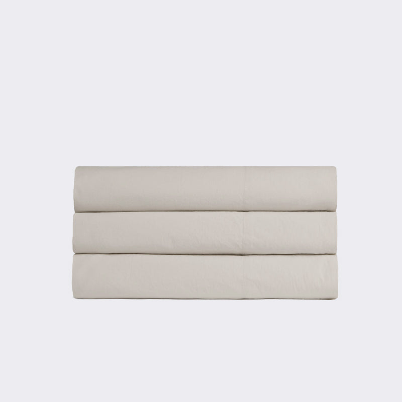 Natural Linen Flat Sheet